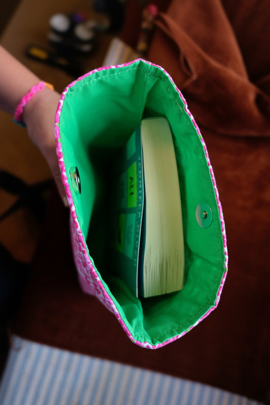 Booksleeve - Pink Floral