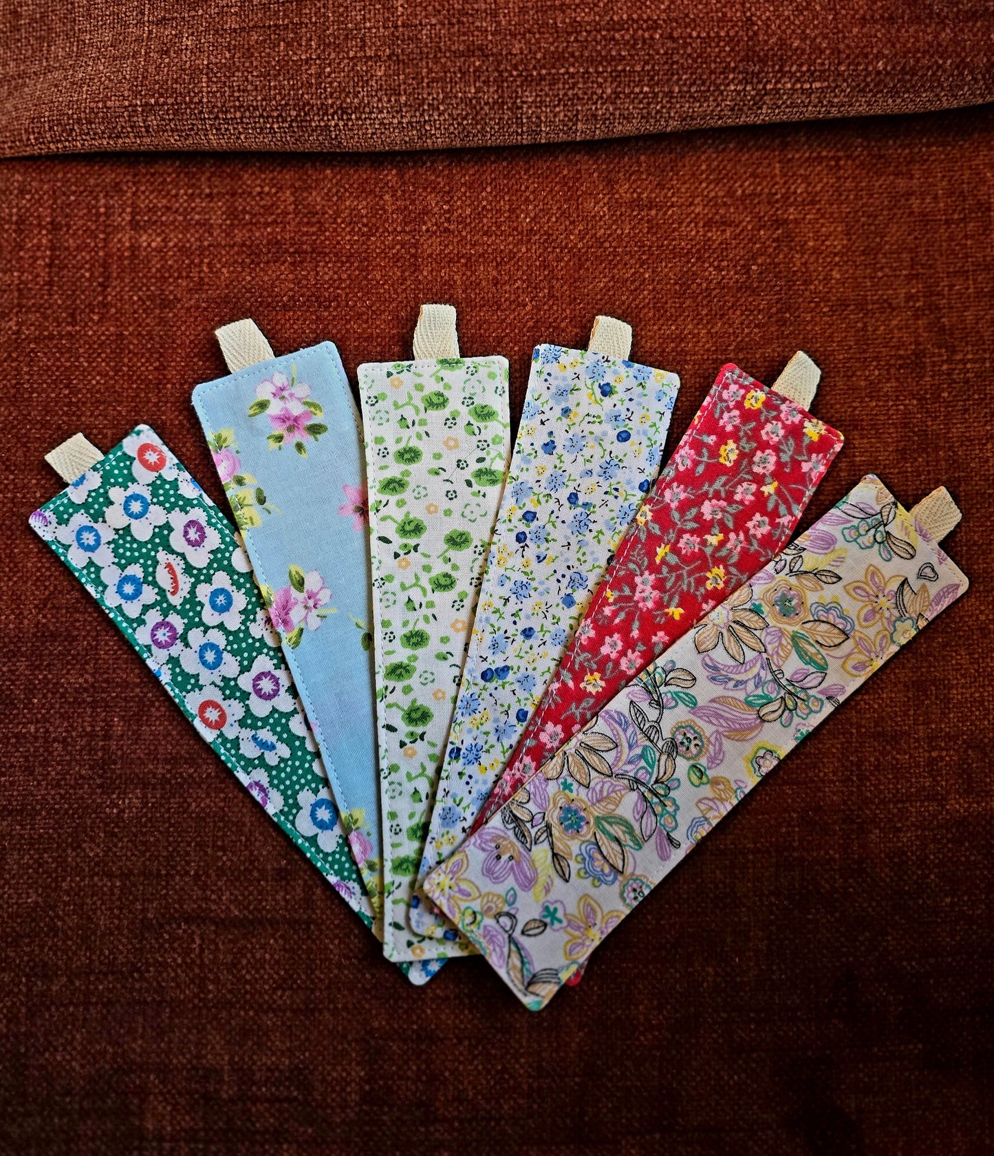 Fabric Bookmark - Assorted Colors