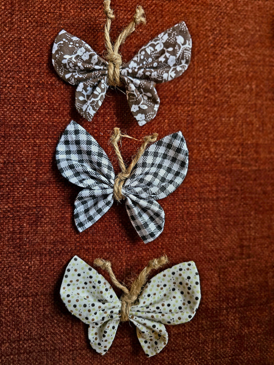 Butterfly Hair Clip - Neutrals
