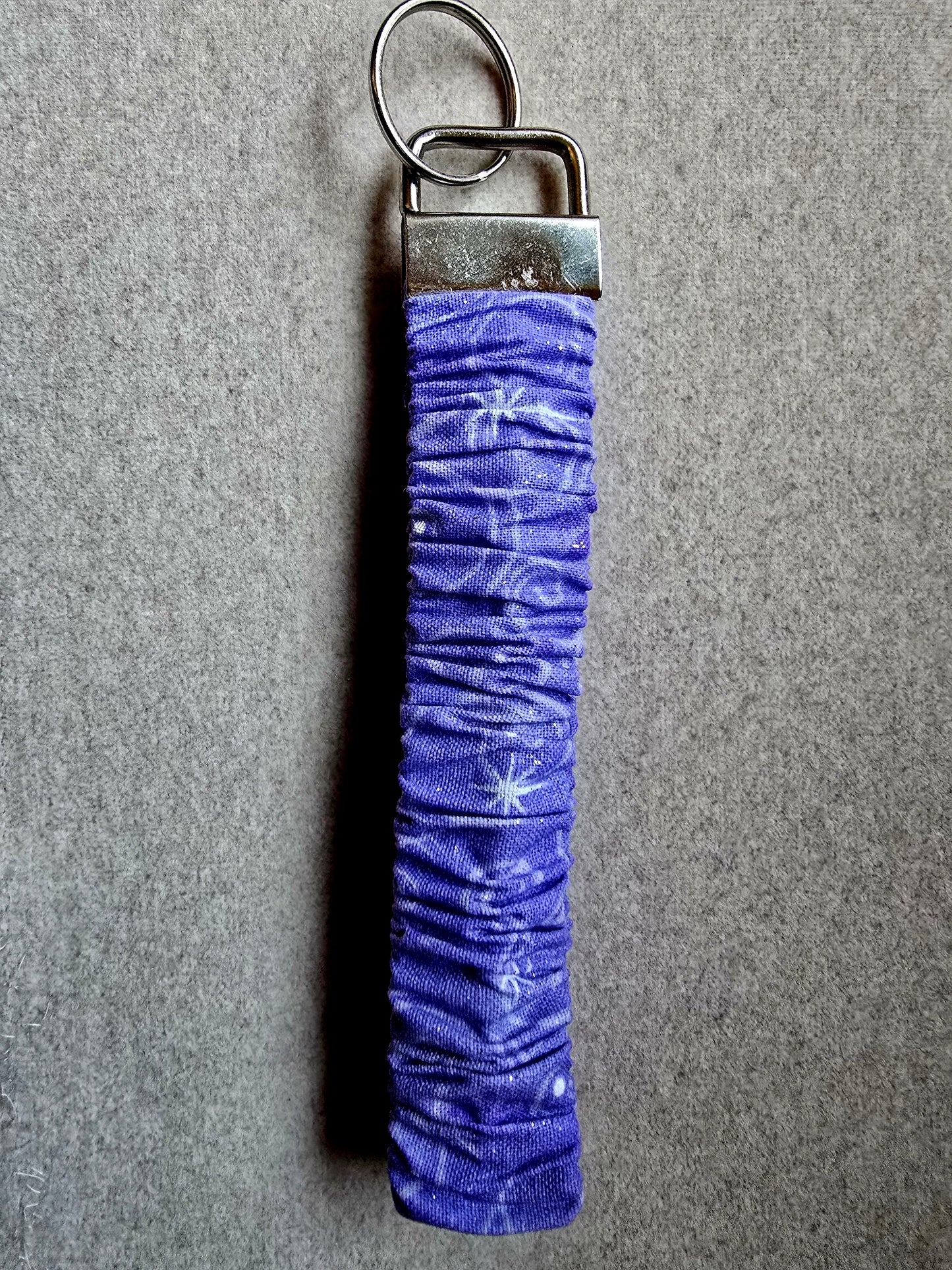 Scrunchie Wristlet - Purple Swirl