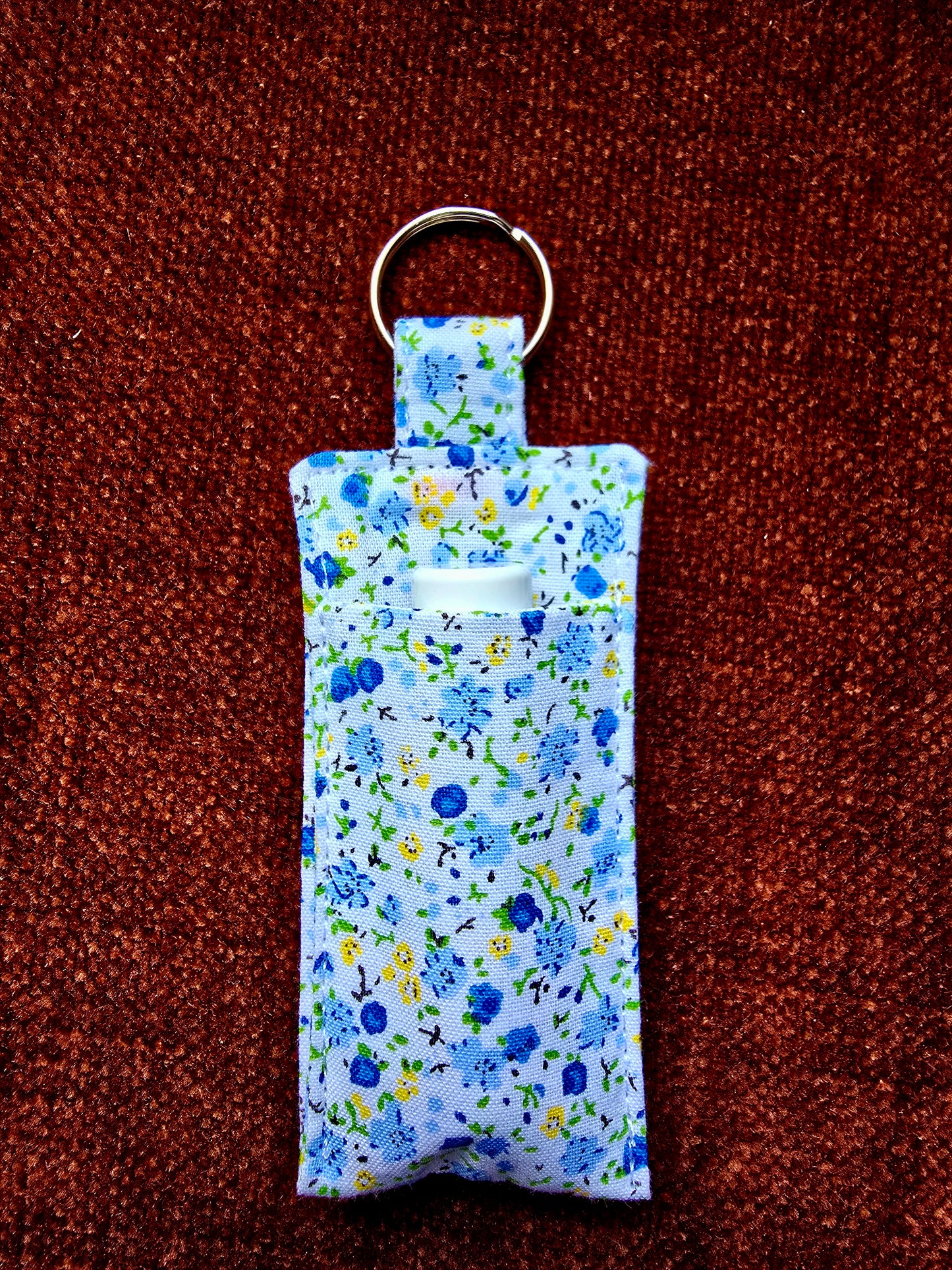 Chapstick Holder Keychain -  Assorted Colors