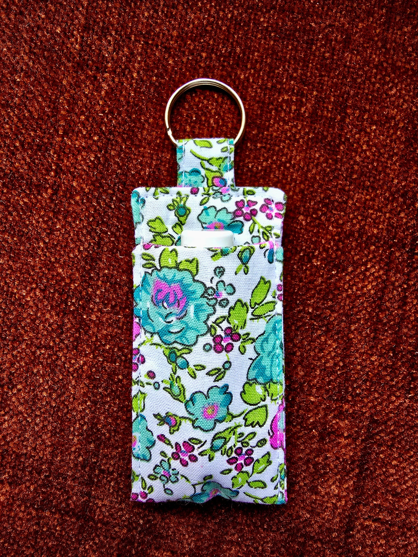 Chapstick Holder Keychain -  Assorted Colors