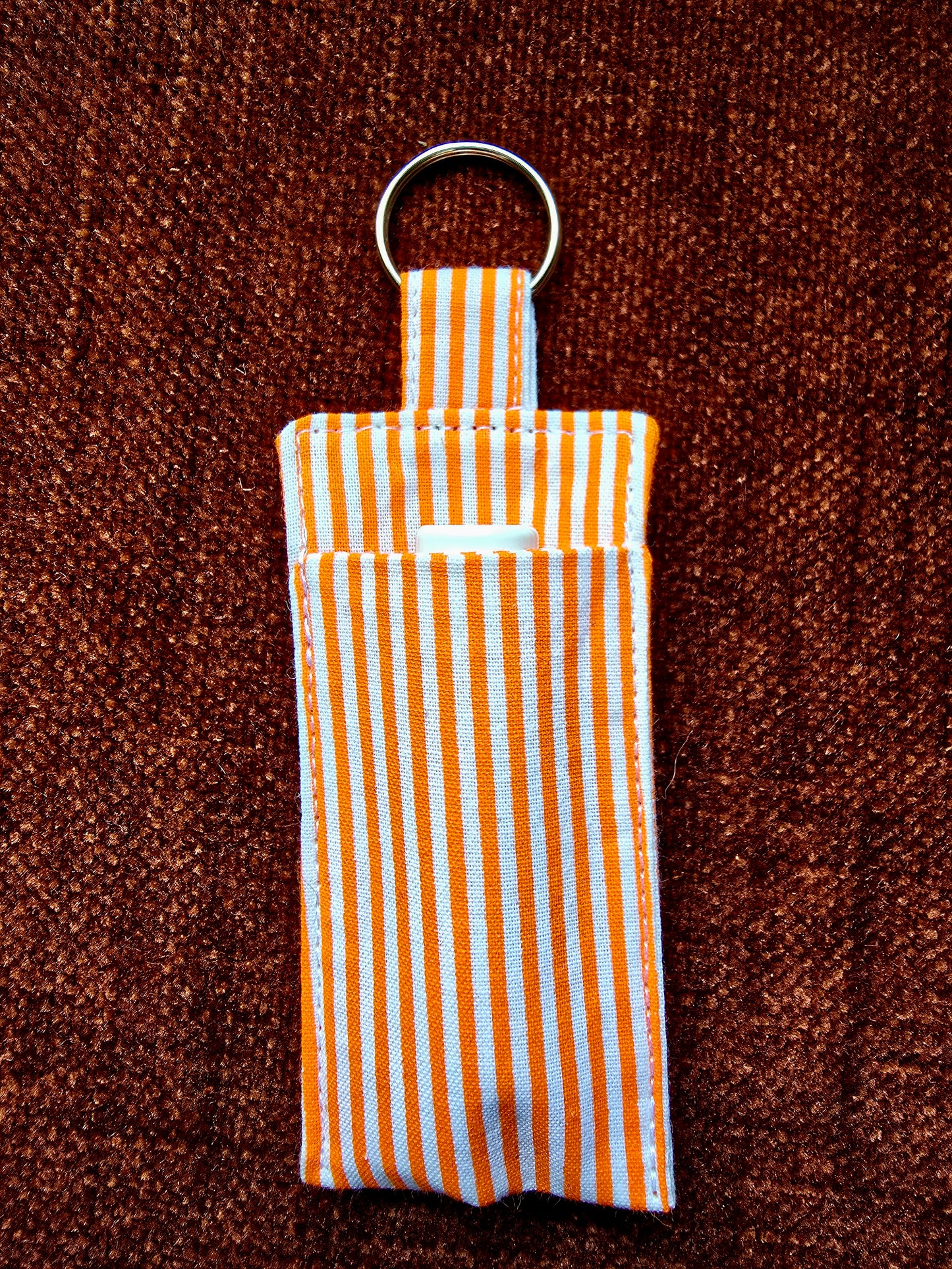 Chapstick Holder Keychain -  Assorted Colors