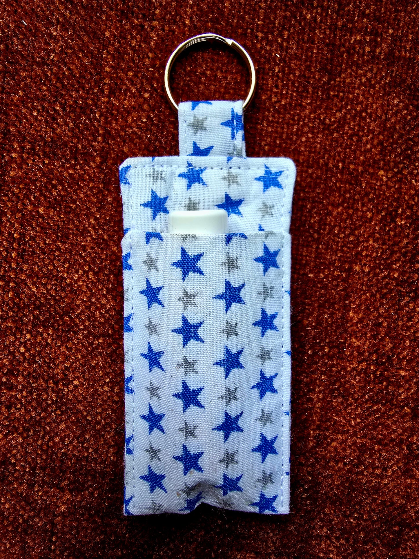 Chapstick Holder Keychain -  Assorted Colors