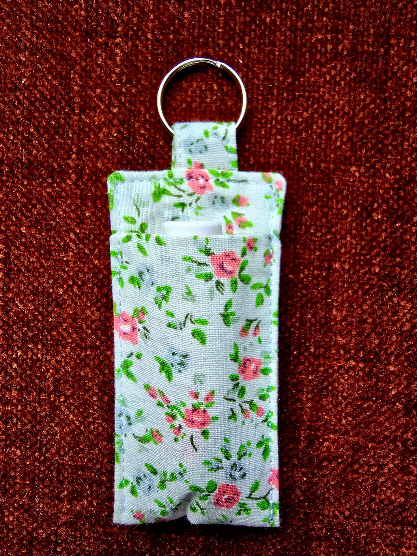 Chapstick Holder Keychain -  Assorted Colors