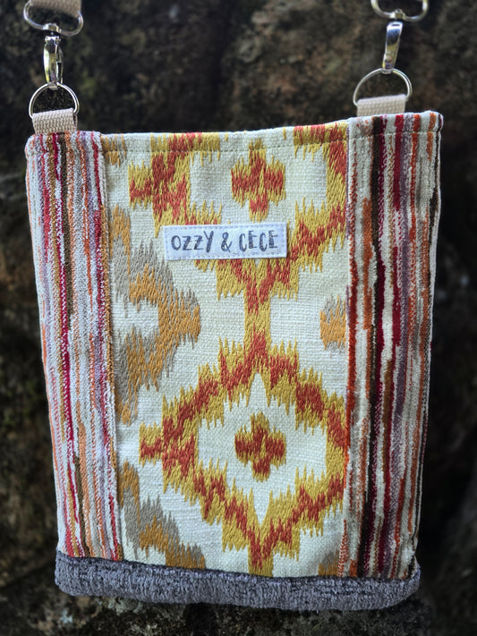 Crossbody Bag - Red/Orange/Yellow