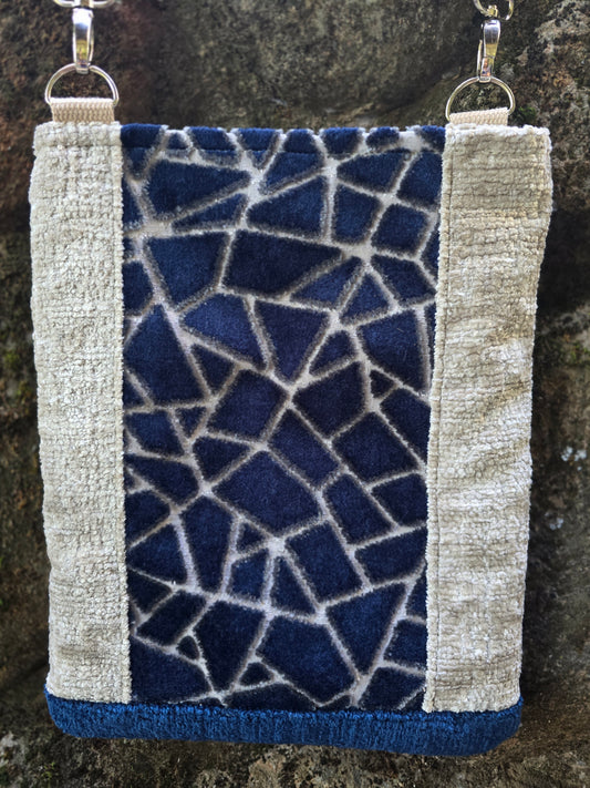 Crossbody Bag - Blue/Gray
