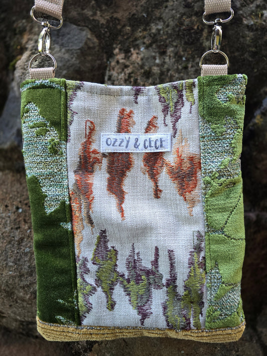 Crossbody Bag - Green/Gold